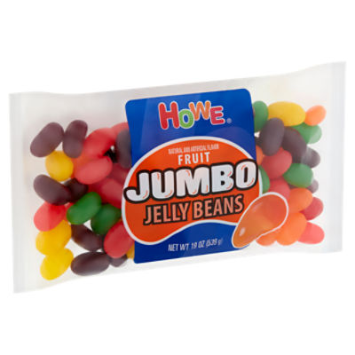 Howe Jumbo Fruit Jelly Beans, 19 oz