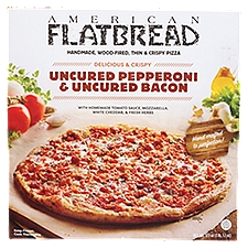 American Flatbread Uncured Pepperoni & Uncured Bacon Pizza, 9.1 oz