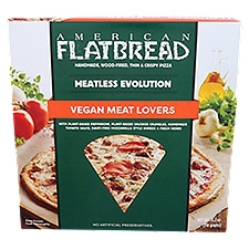 American Flatbread Pizza Meatless Evolution Vegan Meat Lovers, 11.2 Ounce