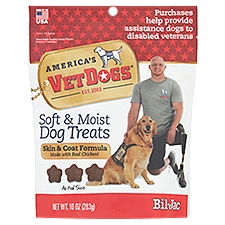 America's VetDogs Dog Treats, Soft & Moist, 10 Ounce