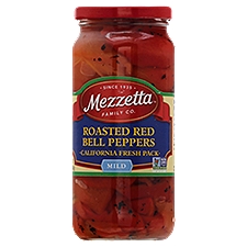 Mezzetta Mild California Roasted Red Bell Peppers Fresh Pack, 16 oz