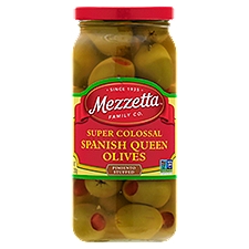 Mezzetta Pimiento Stuffed Super Colossal Spanish Queen Olives, 10 oz