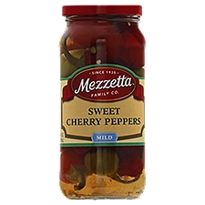 Mezzetta Mild Sweet, Cherry Peppers, 16 Fluid ounce