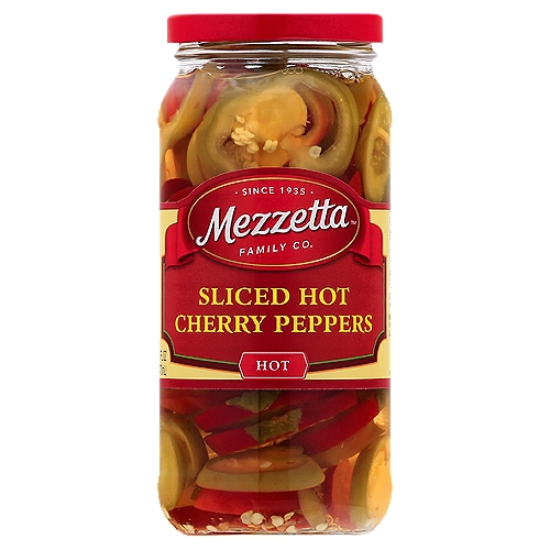 Nonna would add slices of hot cherry peppers to add color, crunch and heat to homemade pizzas and sandwiches.