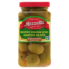 Mezzetta Imported Spanish Queen Martini Olives, 6 oz