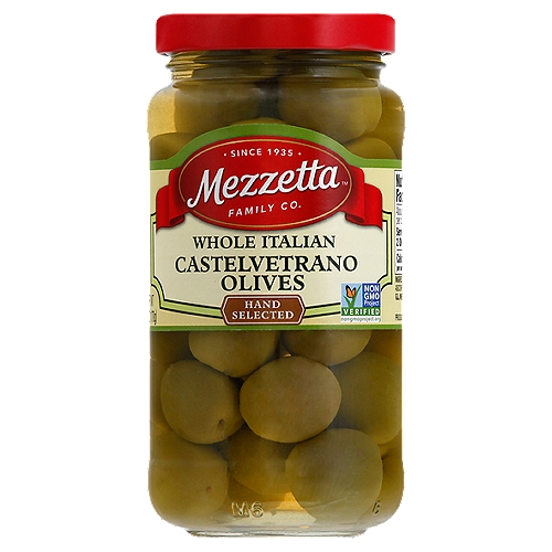 Mezzetta Whole Italian Castelvetrano Olives, 6 oz
These mild, buttery Castelvetrano olives from southern Italy can make an olive lover out of anyone.