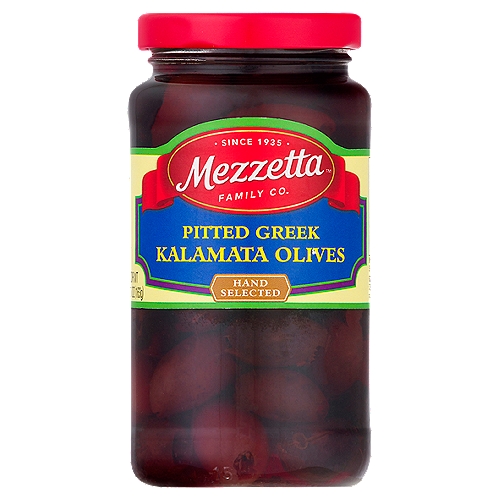 Mezzetta Pitted Greek Kalamata Olives, 5.75 oz
Nonna found so many ways to use Kalamata olives — adding flavor to salads, pasta, or as a zesty tapenade.