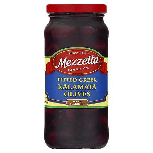 Mezzetta Pitted Greek Kalamata Olives, 9.5 oz
Nonna found so many ways to use Kalamata olives — adding flavor to salads, pasta, or as a zesty tapenade.