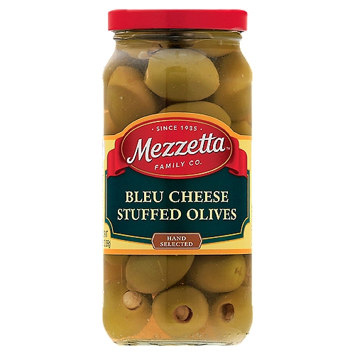 Mezzetta Bleu Cheese Stuffed Olives, 9.5 oz