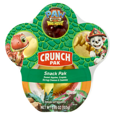 Crunch Pak Paw Patrol the Dino Movie Snack Pak, 3.65 oz