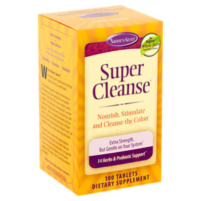 Nature's Secret Super Cleanse Dietary Supplement, 100 count