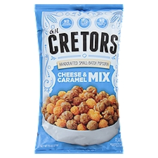 G.H. Cretors Cheese & Caramel Mix Flavored Popped Corn, 7.5 oz