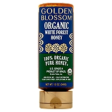 Golden Blossom Organic White Forest, Honey, 12 Ounce
