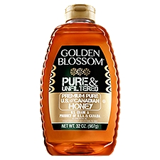 Golden Blossom Pure & Unfiltered Honey, 32 oz
