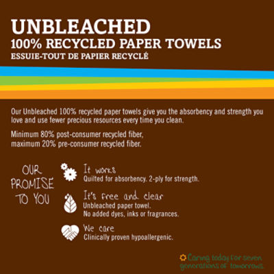 Seventh Generation Unbleached Paper Towels