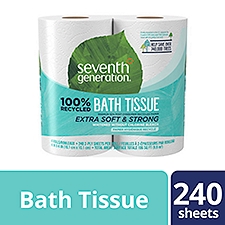 Seventh Generation Bath Tissue Toilet Paper 2 ply toilet paper 4 pack