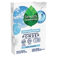Seventh Generation Powerful Clean Dishwasher Detergent Powder, 45 oz