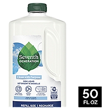 Seventh Generation Dish Liquid Soap Free & Clear 50 oz