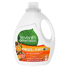 Seventh Generation Liquid Laundry Detergent - Natural Fresh Citrus, 100 Fluid ounce