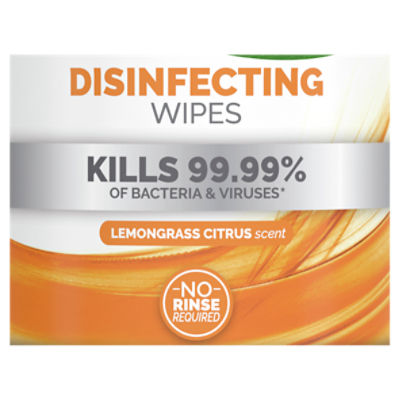 Disinfecting Wipes - Lemongrass Citrus
