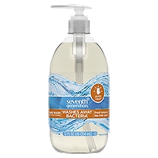 Seventh Generation Hand Soap Fresh Lemon & Tea Tree scent 12 oz