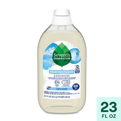 Seventh Generation EasyDose Laundry Detergent Free and Clear 23 oz
