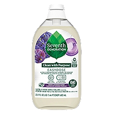 Seventh Generation EasyDose Fresh Lavender Scent, Laundry Detergent, 23 Ounce