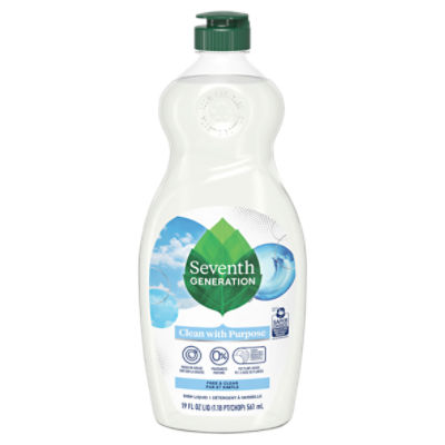 Seventh Generation Liquid Free & Clear, Dish Soap