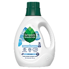 Seventh Generation Clean with Purpose, Laundry Detergent, 90 Fluid ounce