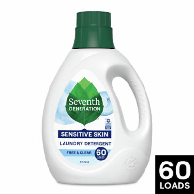 Seventh Generation Clean with Purpose Laundry Detergent, 60 loads, 90 fl oz