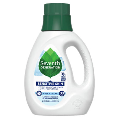 Seventh Generation Dish Liquid Soap, Free & Clear, 25 Oz, Pack of 6