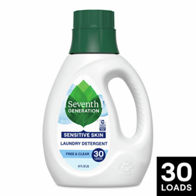 Seventh Generation Liquid Laundry Detergent Free & Clear 45 oz