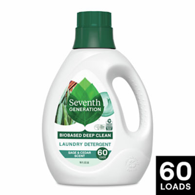 Seventh Generation Liquid Laundry Detergent Sage & Cedar 90 oz