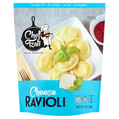 Chef Tzali Ravioli Cheese, 12 oz