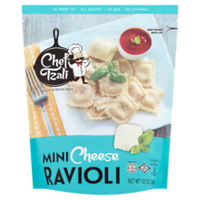 Chef Tzali Mini Cheese Ravioli, 12 oz