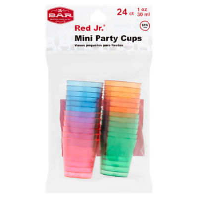 The Bar Red Jr. 1 oz Mini Party Cups, 24 count, 1 Each