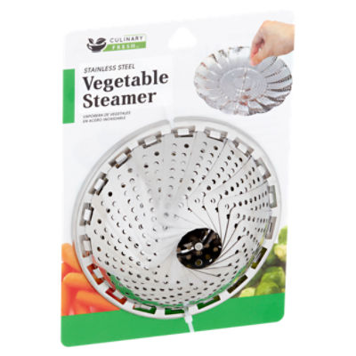 Culinary Fresh Vegetable Steamer Basket for Cooking: Foldable