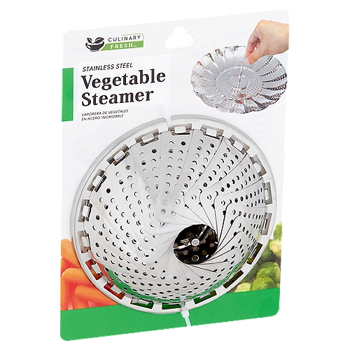 Jacent Culinary Fresh Stainless Steel Vegetable Steamer
