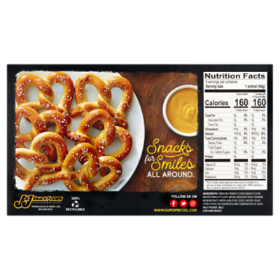 Superpretzel Soft Pretzel Nutrition Facts Besto Blog 