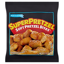 SuperPretzel Pretzel Bites, Fully Baked Soft, 9 Ounce
