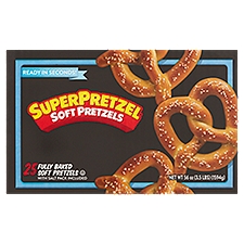 SuperPretzel Soft Pretzel - Original Family Pack, 3.5 Pound