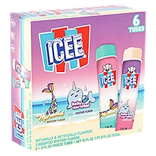 Icee Freeze Tubes Assorted Mystery Flavors, 18 Fluid ounce