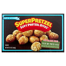 SuperPretzel Soft Pretzel Bites Pepperjack Filled, 13 Ounce