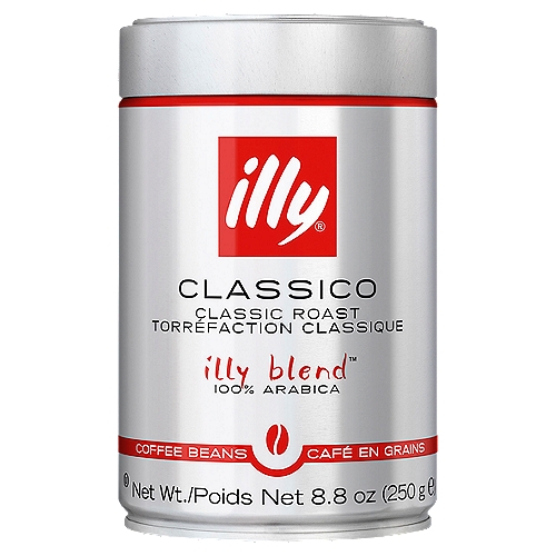 illy Classico Classic Roast Coffee Beans, 8.8 oz