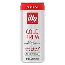 illy Classico Cold Brew Coffee Drink, 8.45 fl oz