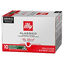 illy Coffee Cafe Filtre Medium Roast K-Cup Pods, 10 Each