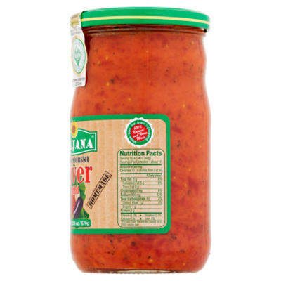 Biljana Homemade Mild Ajver, 23.6 oz