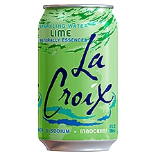 LaCroix Lime, Sparkling Water, 144 Fluid ounce