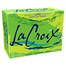 LaCroix Lime Sparkling Water, 12 fl oz, 12 count