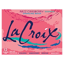 LaCroix Razz-Cranberry Sparkling Water 12pk/12 fl oz